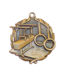 32090G Gym (M) - Gold Medal 4.5cm Dia