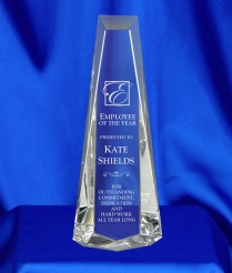 CRY86011 Crystal Obelisk 28cm