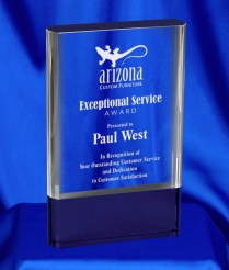 CRY94608 Crystal Granada Blue 21cm