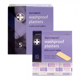 907 Dependaplast Pilfer Proof Washproof Plasters Refill