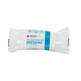 X1350 Red Cross Medium Wound Dressing 12cm x 12cm