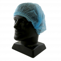 DC25300-B Wise  Crimp Hat 53cm Blue 1000pc Disposable Cloth