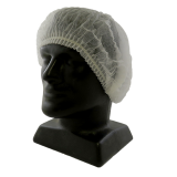 DC25300-W Wise  Crimp Hat 53cm White 1000pc Disposable Clot