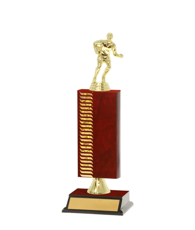  Pattern Trophy On P/Base <Br>21cm Plus Figurine