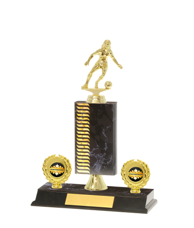 Pattern Trophy On P/Base <Br>18.5cm Plus Figurine
