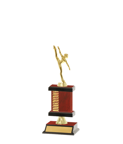  Pattern Trophy On P/Base <Br>16.5cm Plus Figurine