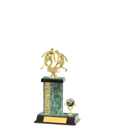  Pattern Trophy On P/Base <Br>17cm Plus Figurine