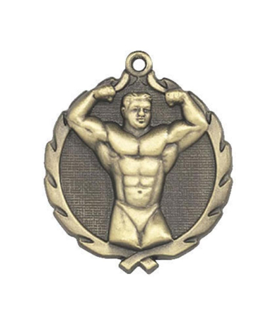  Body Building (M) - Gold Medal 4.5cm Dia