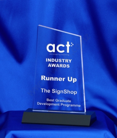  17.5cm Acrylic Award (Slope)
