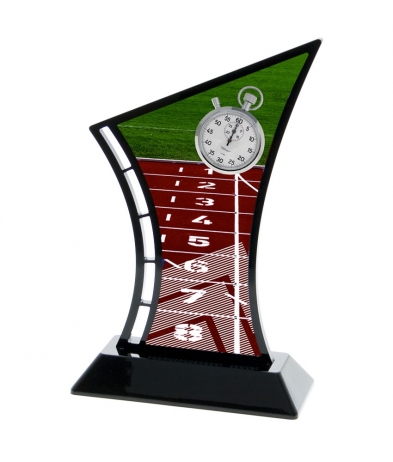  19.5cm Printed Athletics Acrylic Award