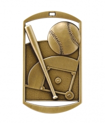  Baseball - DT <BR>Gold Medal 7cm