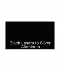 ULT204S Black/Silver Ultra Laser <BR>Aluminum 300x600x0.5mm