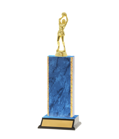  Gd Edged Trophy on P/Base <Br>20.5cm Plus Figurine
