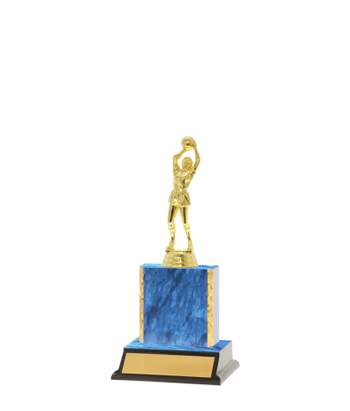 Gd Edged Trophy on P/Base <Br>10.5cm Plus Figurine