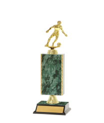  Gd Edged Trophy on P/Base <Br>18.5cm Plus Figurine