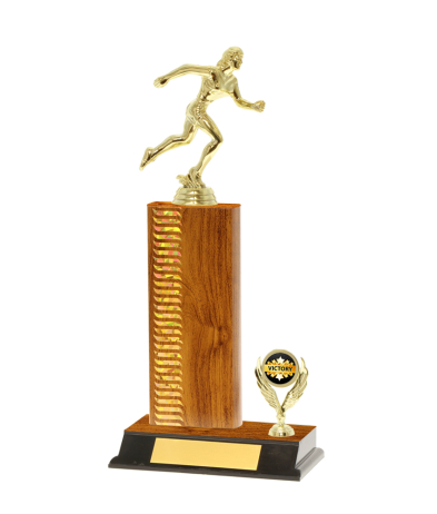  Pattern Trophy on P/Base <Br>20.5cm Plus Figurine