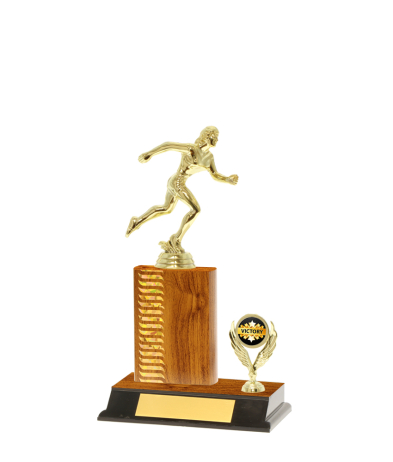  Pattern Trophy on P/Base <Br>13cm Plus Figurine