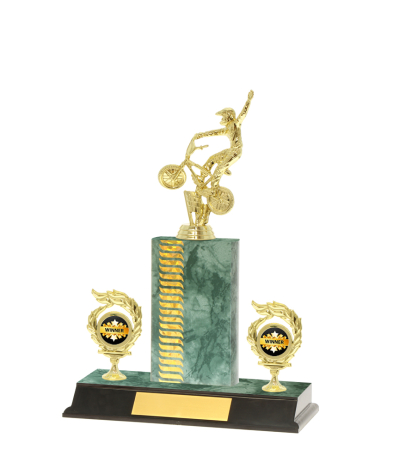 Pattern Trophy on P/Base <Br>15.5cm Plus Figurine