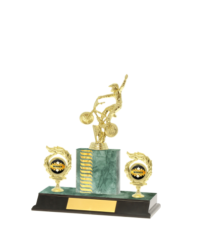  Pattern Trophy on P/Base <Br>10.5cm Plus Figurine