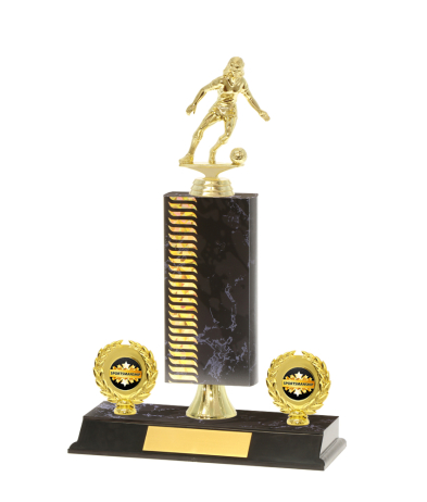  Pattern Trophy on P/Base <Br>21cm Plus Figurine