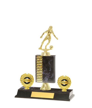  Pattern Trophy on P/Base <Br>16cm Plus Figurine