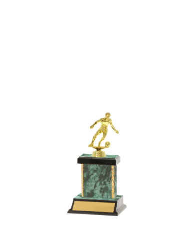  Gd Edged Trophy on P/Base <Br>12cm Plus Figurine