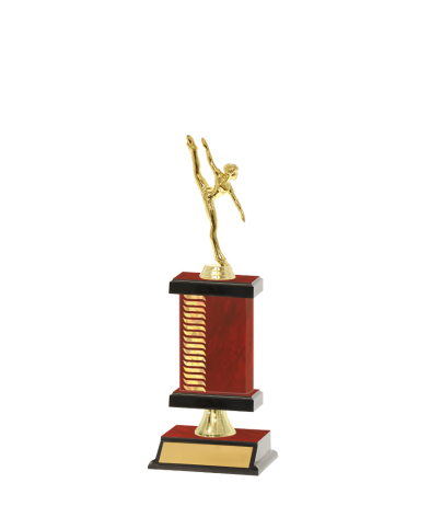  Pattern Trophy on P/Base <Br>19cm Plus Figurine