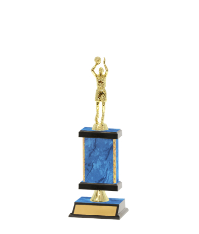  Gd Edged Trophy on P/Base <Br>19cm Plus Figurine