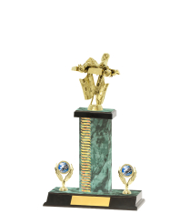  Pattern Trophy on P/Base <Br>22cm Plus Figurine