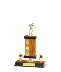  Pattern Trophy on P/Base <Br>21.5cm Plus Figurine