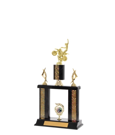  Pattern Trophy on P/Base <Br>30cm Plus Figurine