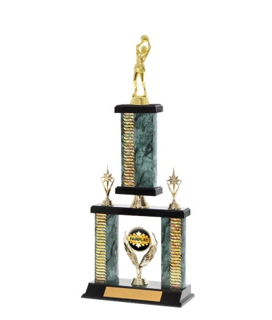  Pattern Trophy on P/Base <Br>41cm Plus Figurine