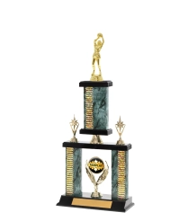  Pattern Trophy on P/Base <Br>38.5cm Plus Figurine