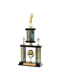  Pattern Trophy on P/Base <Br>36cm Plus Figurine