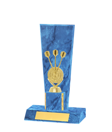  Curved Edged Trophy <Br>25.5cm