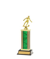  Tube Trophy On P/Base <Br>18.5cm Plus Figurine