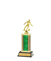  Tube Trophy On P/Base <Br>16cm Plus Figurine