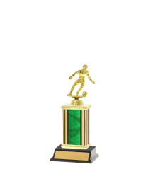  Tube Trophy On P/Base <Br>13.5cm Plus Figurine