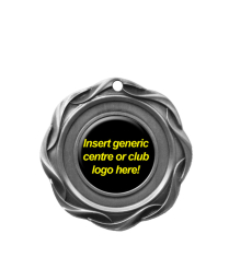 26663S 1" Fusion Hdr Silver Medal 5cm Dia