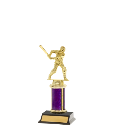  Tube Trophy on P/Base 10.5cm Plus Figurine
