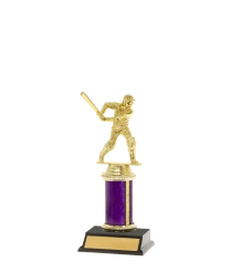  Tube Trophy on P/Base 10.5cm Plus Figurine