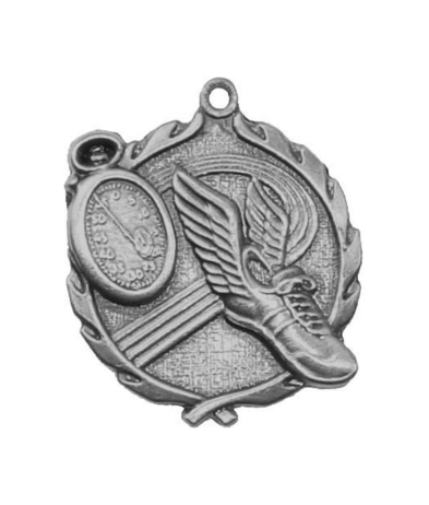 32160S Track - Silver Medal 4.5cm Dia