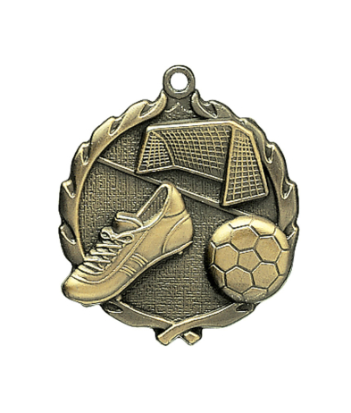 32170G Soccer - Gold Medal 4.5cm Dia