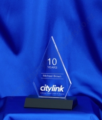 6033 14.5cm Acrylic Award (Triangle)
