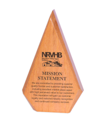 613R Solid Wood Award 21.5cm