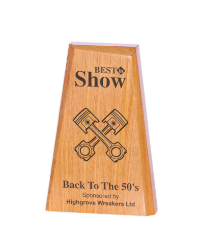 614R Solid Wood Award 20.5cm