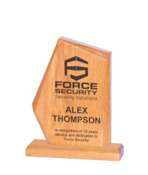 622R Solid Wood Award 19.5cm