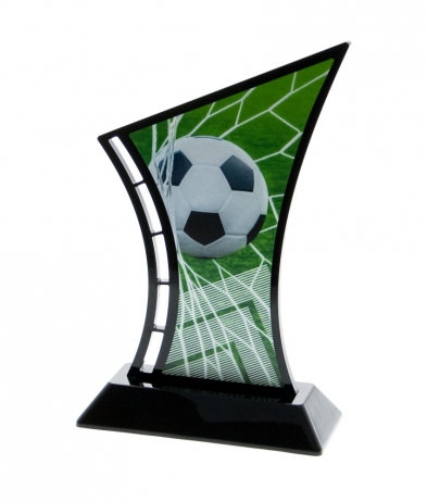 631SOCC 19.5cm Printed Soccer Acrylic Award