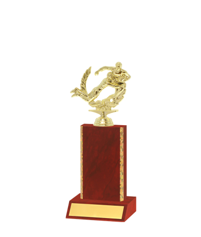  Gd Edged Trophy <Br>15cm Plus Figurine