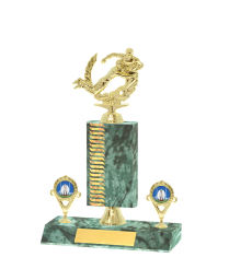  Pattern Trophy <Br>18cm Plus Figurine